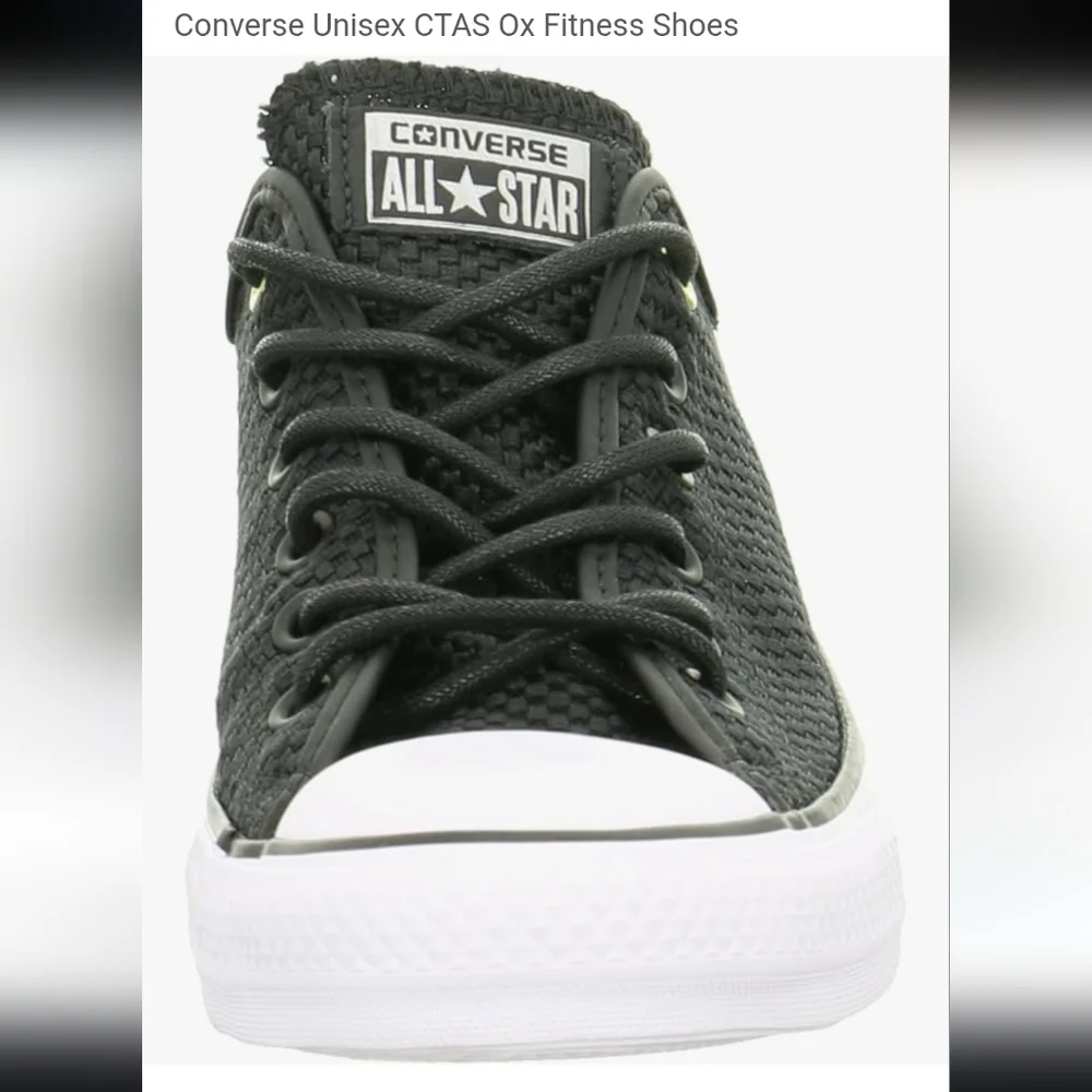 Converse Chuck Taylor All Star Ox Amp cloth low top Sneakers black/white - Picture 13 of 16